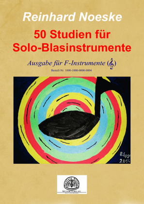 50 Studien für Solo-Blasinstrumente - Ausgabe für F-Instrumente (Violinschlüssel)