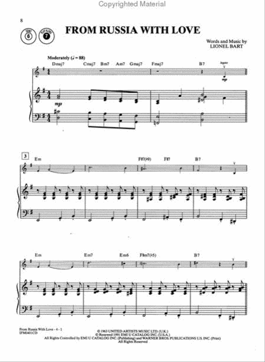 James Bond 007 Collection for Strings Violin Solo scores gallery preview page 3