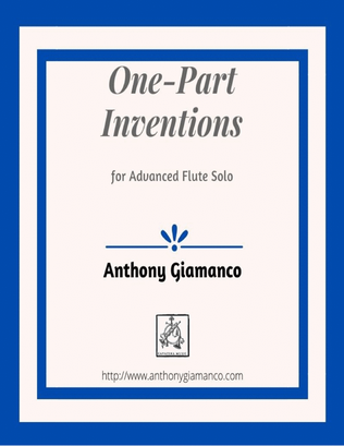 One-Part Inventions (flute solo)
