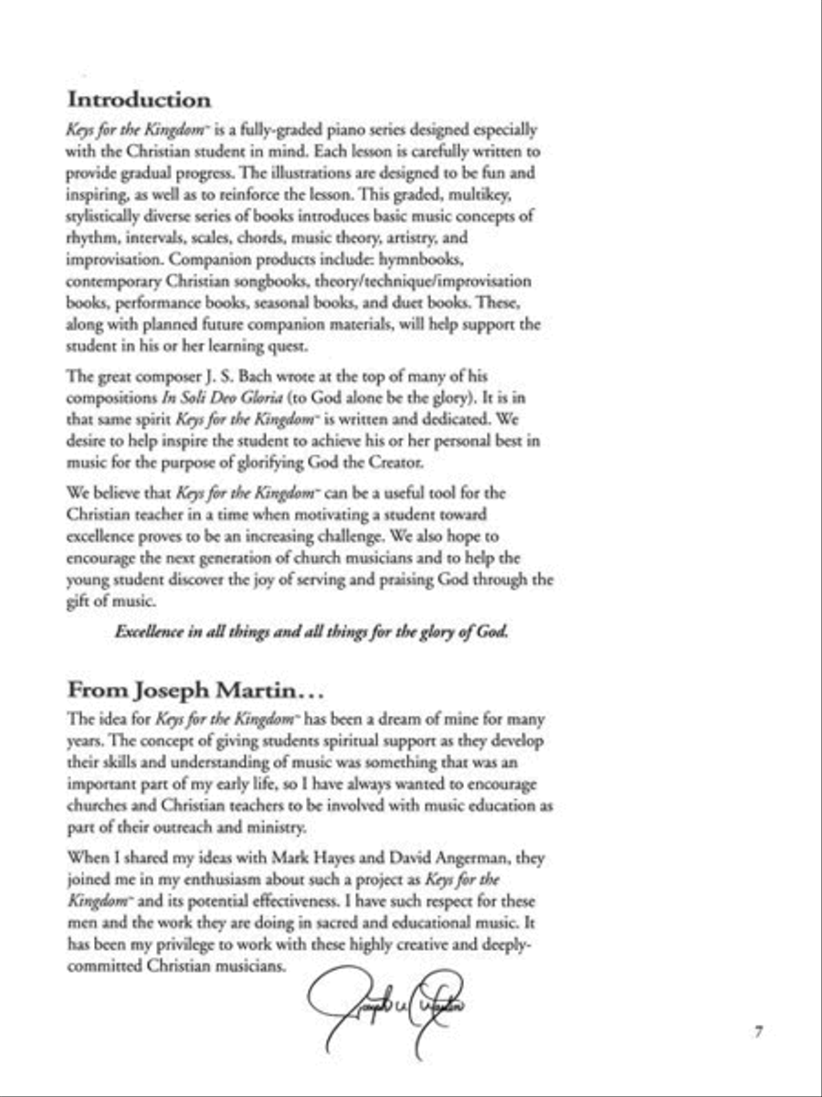 Keys for the Kingdom Keys for the Kingdom Piano Method scores gallery preview page 8