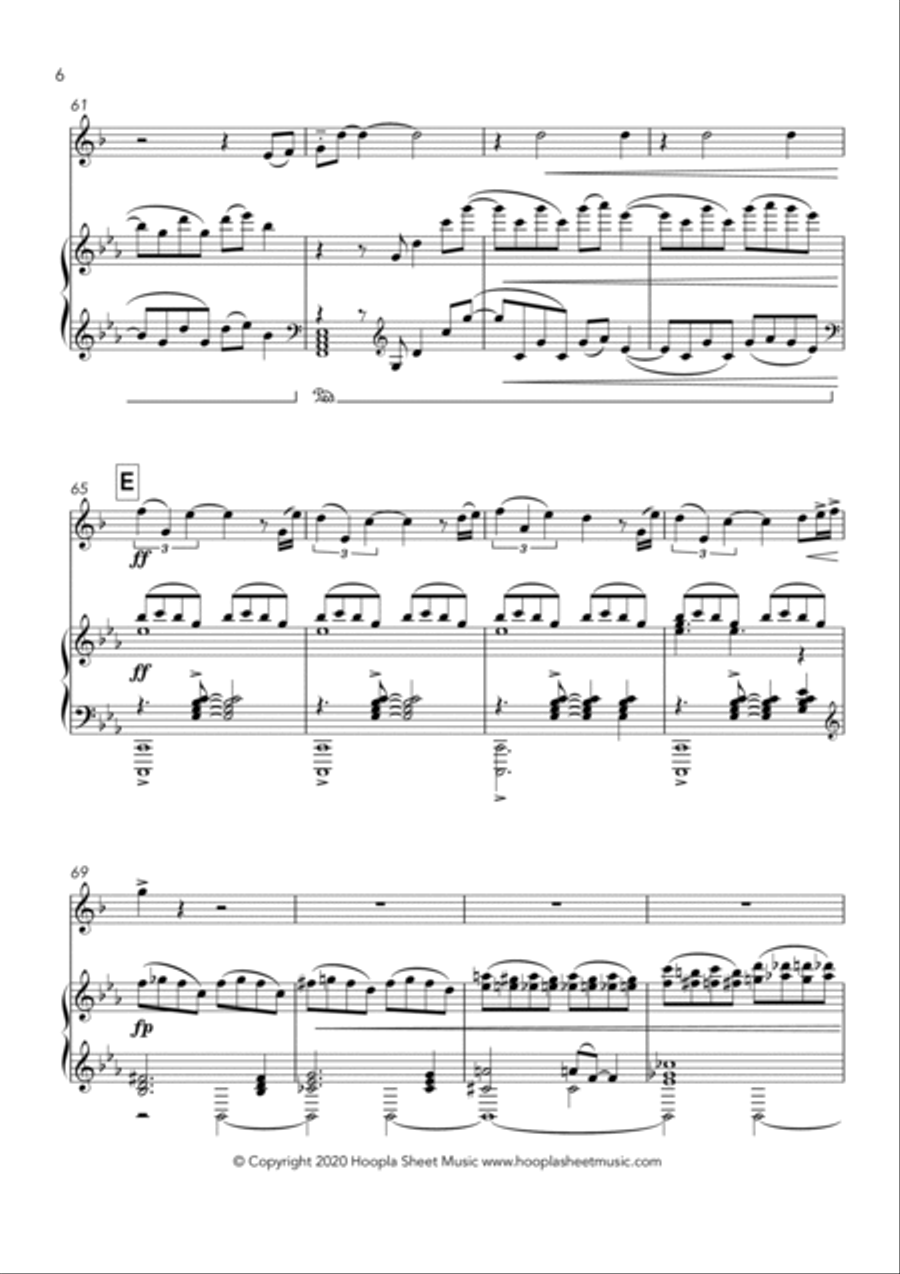 A History of Powered Flight: Kitty Hawk Clarinet Solo scores gallery preview page 6