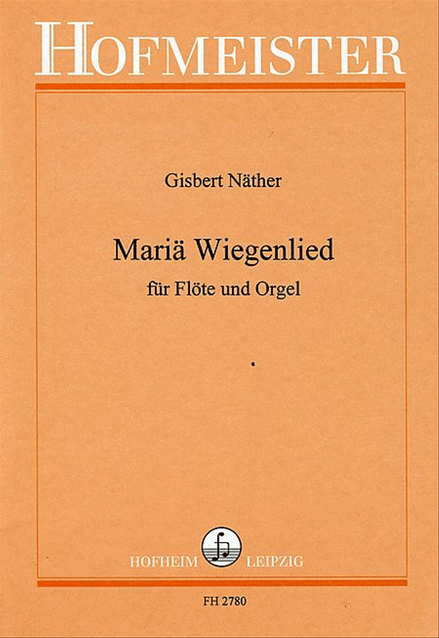 Mariä Wiegenlied Flute scores gallery preview page 1
