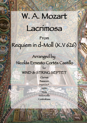 Lacrimosa (from Requiem in D minor, K. 626) for Wind & String Septet
