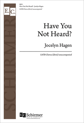 Book cover for Have You Not Heard?