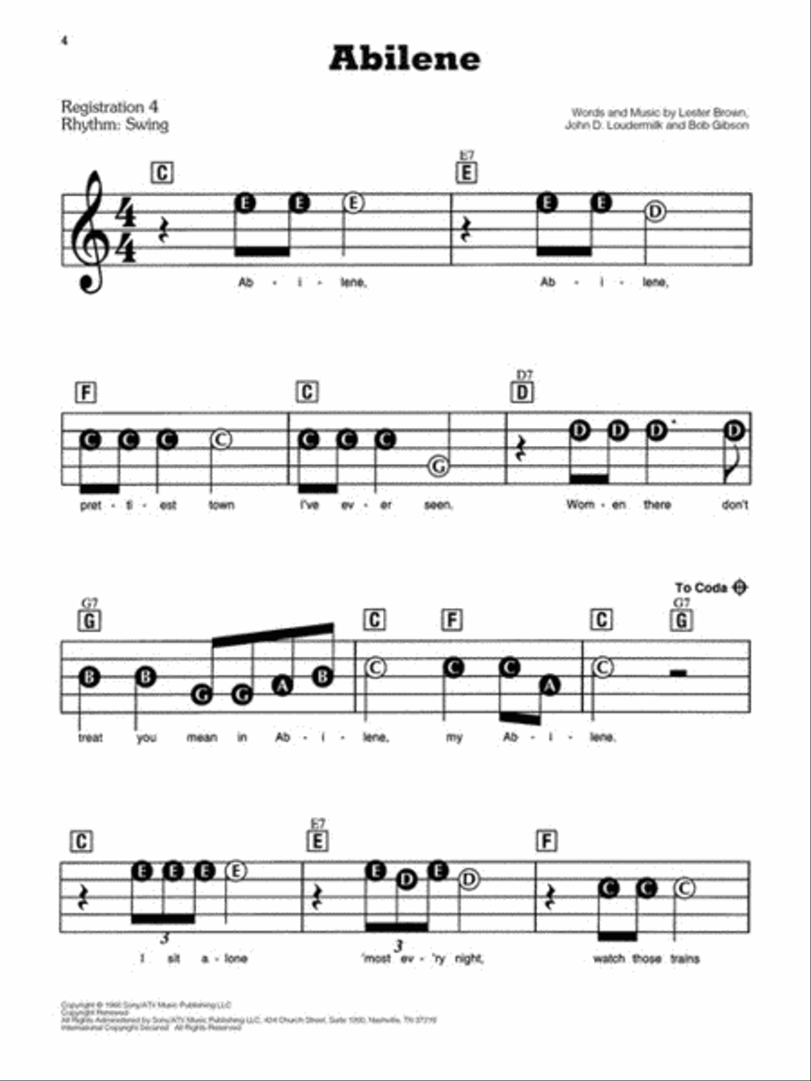 Country Connection – 3rd Edition Electronic Keyboard scores gallery preview page 3