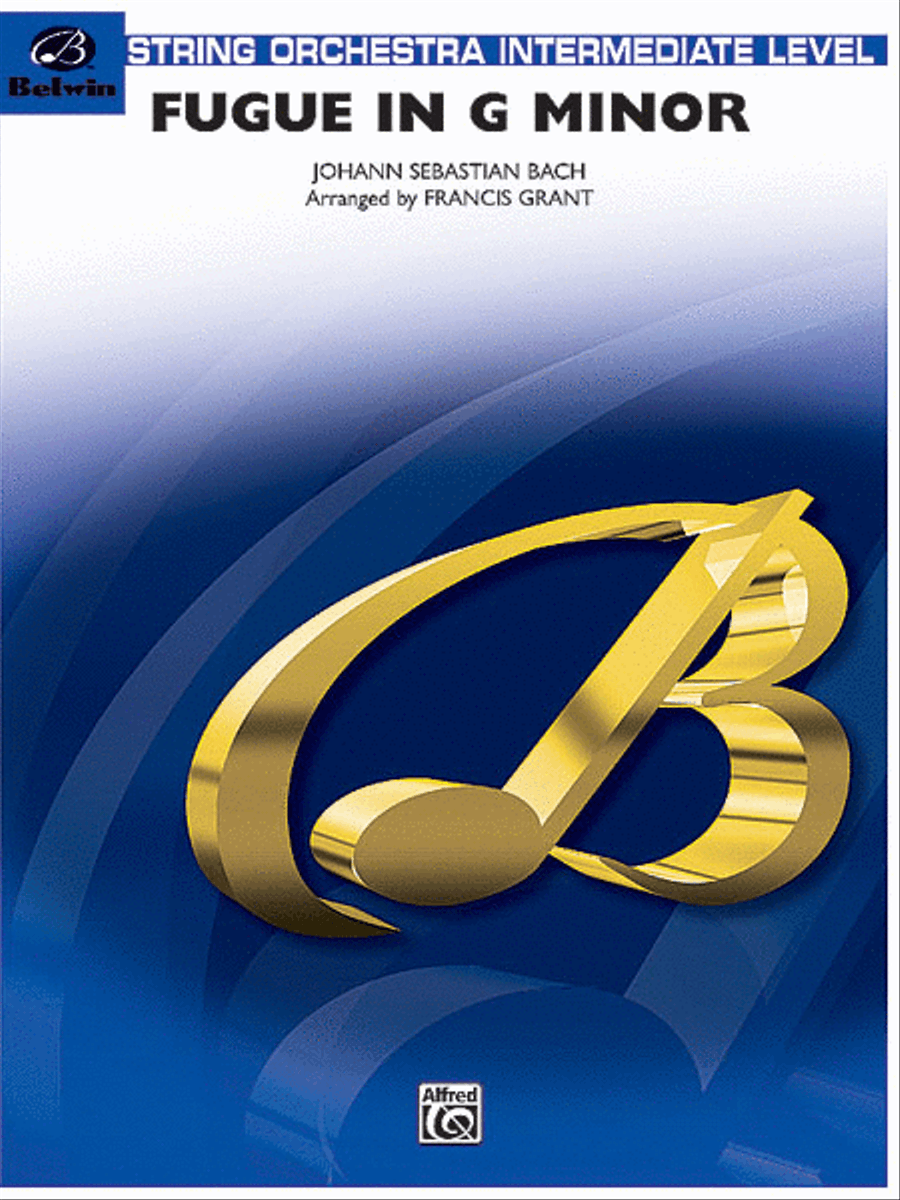 Fugue in G Minor (The Little) String Orchestra scores gallery preview page 1