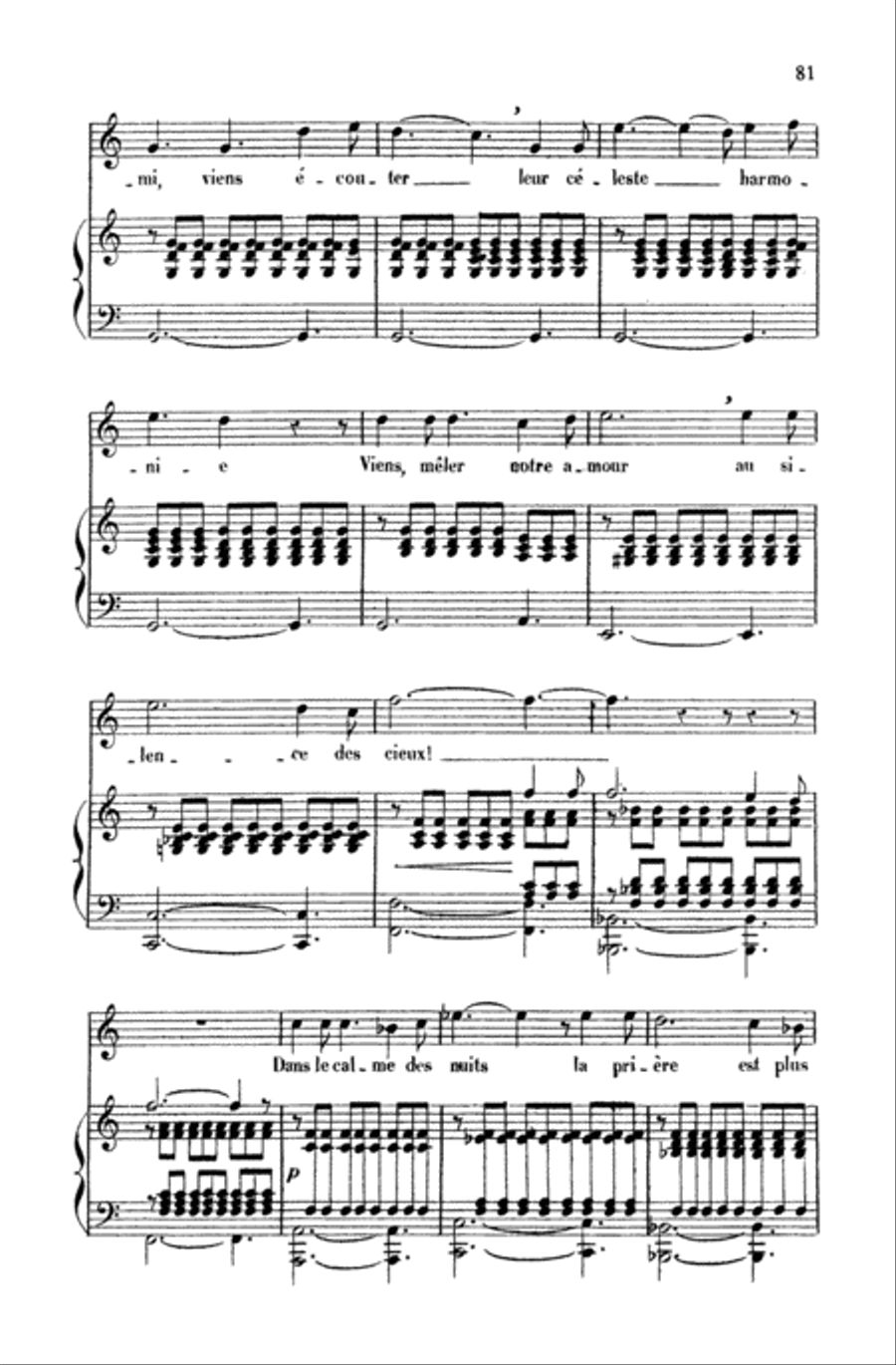 Gounod: Songs, Volume II, High Voice (French) High Voice scores gallery preview page 2