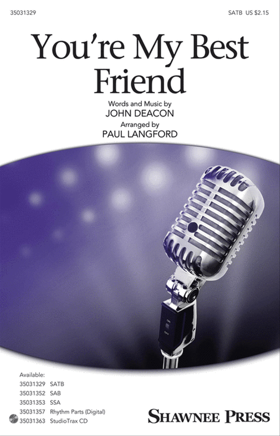 You're My Best Friend You're My Best Friend 4-Part scores gallery preview page 1