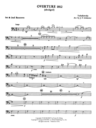 Overture 1812: Bassoon