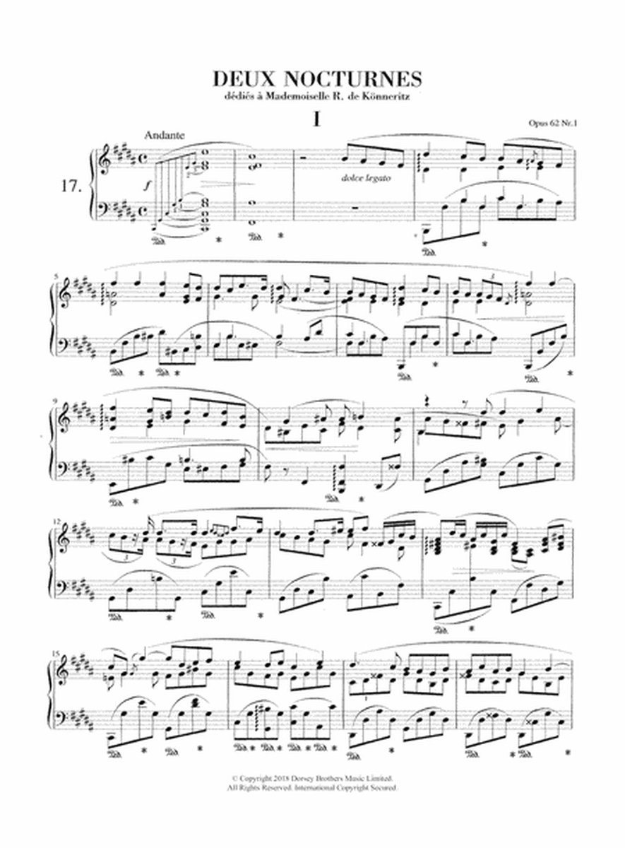 Nocturne in B Major, Op.62, No.1