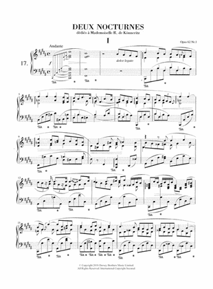 Nocturne in B Major, Op.62, No.1