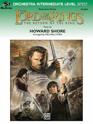 Book cover for Lord of the Rings - The Return of the King (Conductor's Score)