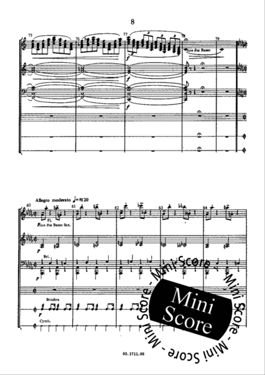 From the Sinatra Song Book Concert Band scores gallery preview page 12