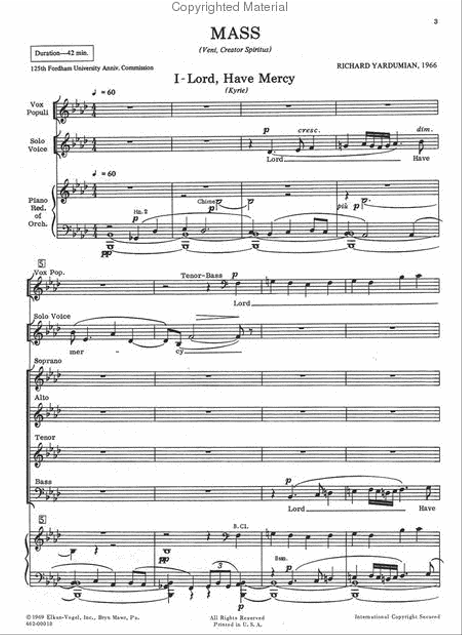 Mass Mass Choir scores gallery preview page 2