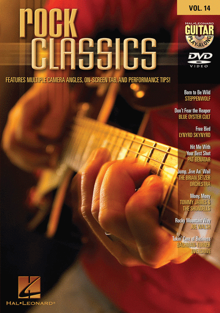 Rock Classics (Guitar Play-Along DVD Volume 14)