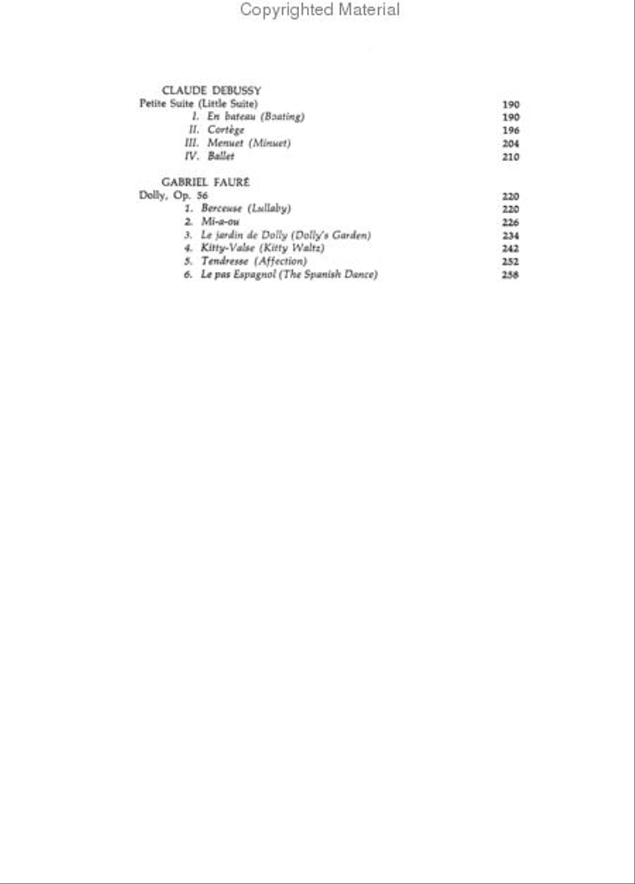 Four-Hand Piano Music by Nineteenth-Century Masters Small Ensemble scores gallery preview page 3
