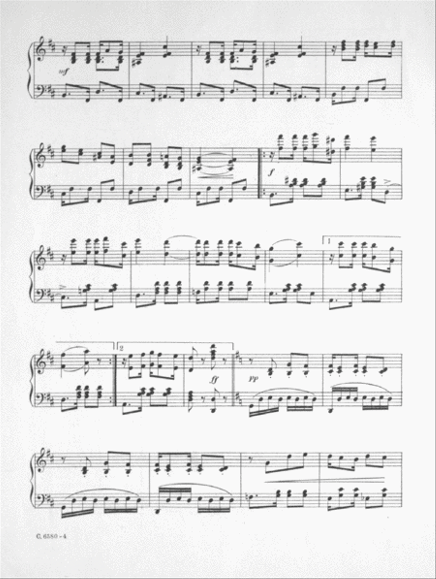 Le Vrai Tango Bresilien. Amapa. Maxixe Piano Solo scores gallery preview page 3