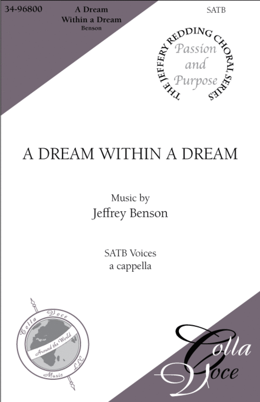 A Dream Within a Dream 4-Part scores gallery preview page 1