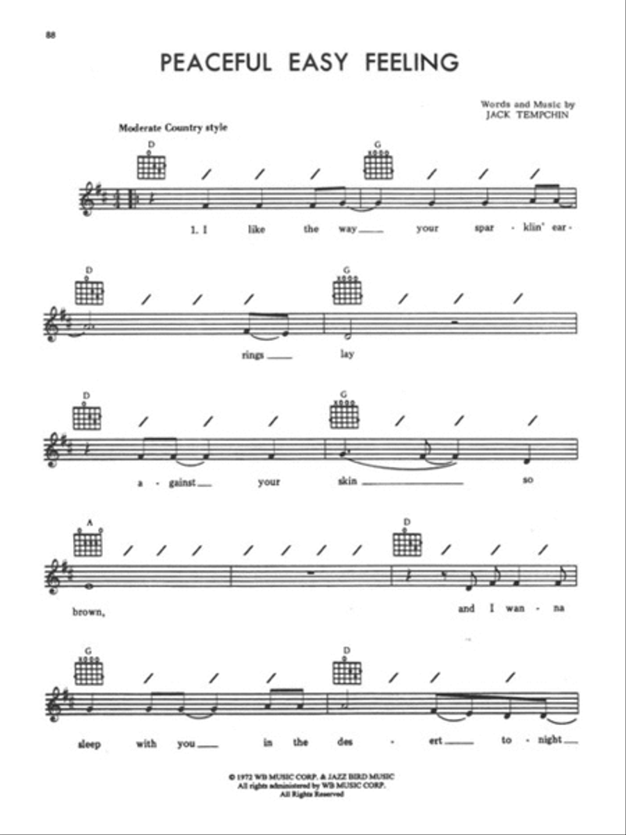 Eagles Anthology for Easy Guitar Electric Guitar scores gallery preview page 5
