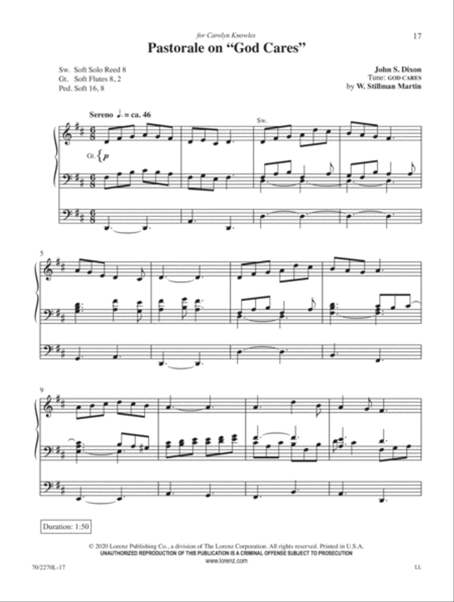 Versatile Voluntaries Organ Solo scores gallery preview page 5