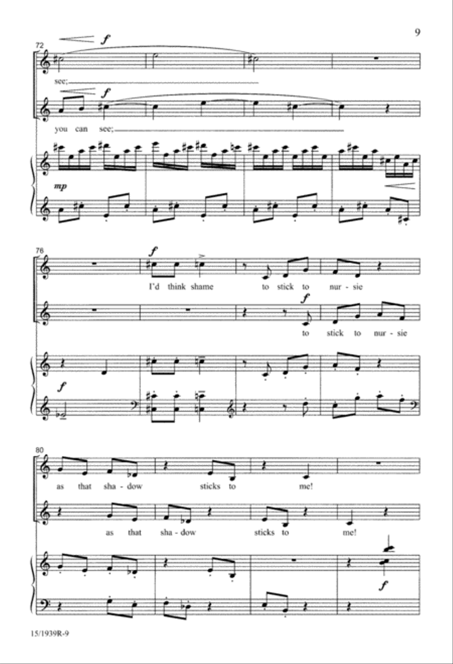 My Shadow My Shadow 2-Part scores gallery preview page 9