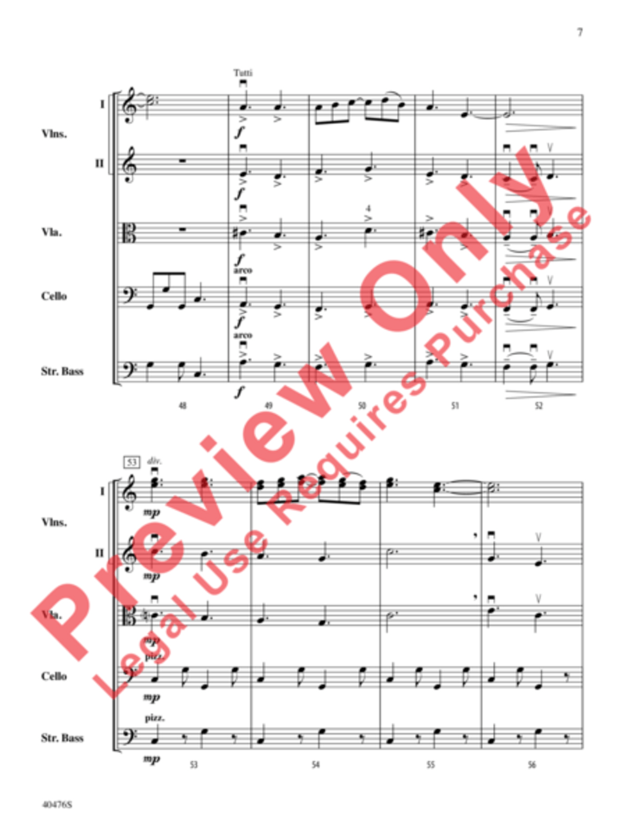 Pastorella String Orchestra scores gallery preview page 8