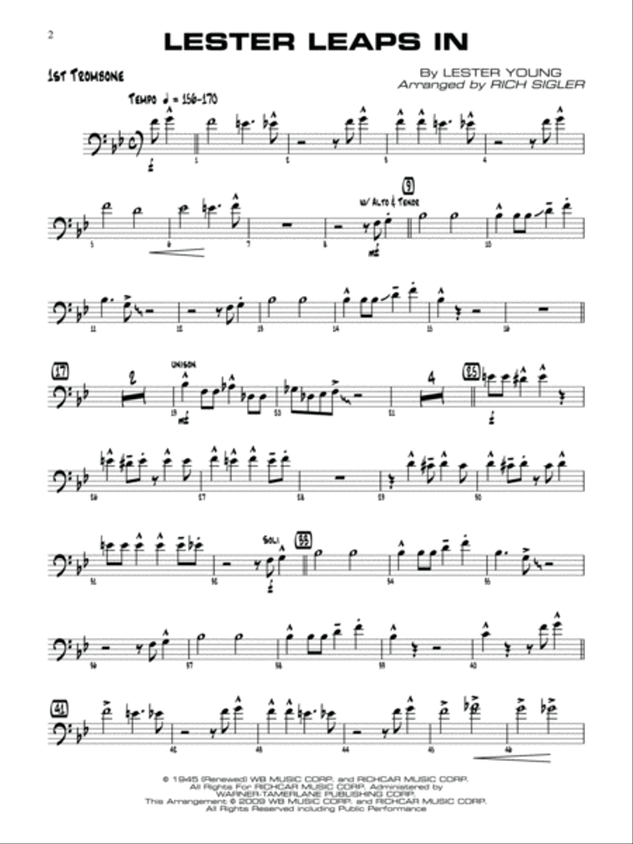 Jazz Band Collection for Jazz Ensemble Jazz Ensemble scores gallery preview page 3