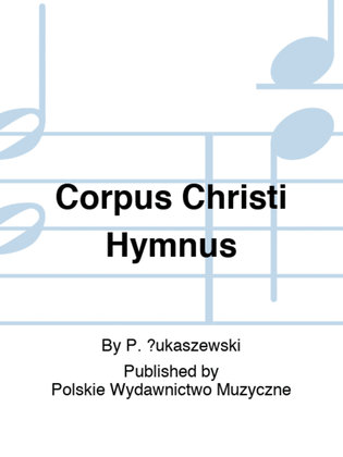 Corpus Christi Hymnus