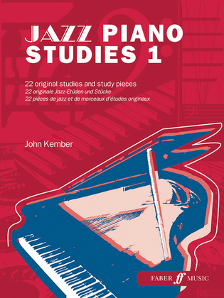 Book cover for Jazz Piano Studies, Book 1