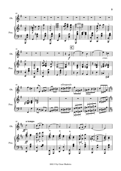 Pomp and Circumstance No.1 - Oboe and Piano (Full Score and Parts) image number null