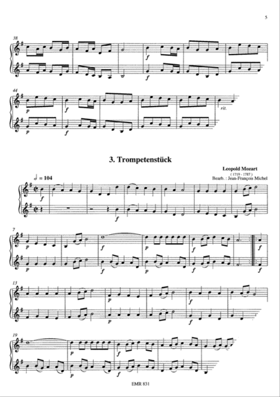 Duet Album Vol. 4 Clarinet Duet scores gallery preview page 6
