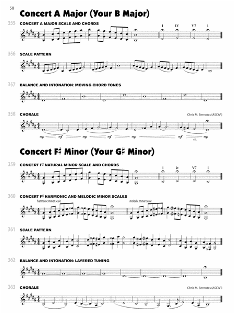 Sound Innovations for Concert Band -- Ensemble Development for Advanced Concert Band Concert Band Methods scores gallery preview page 5
