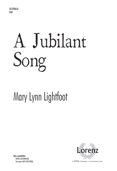 A Jubilant Song