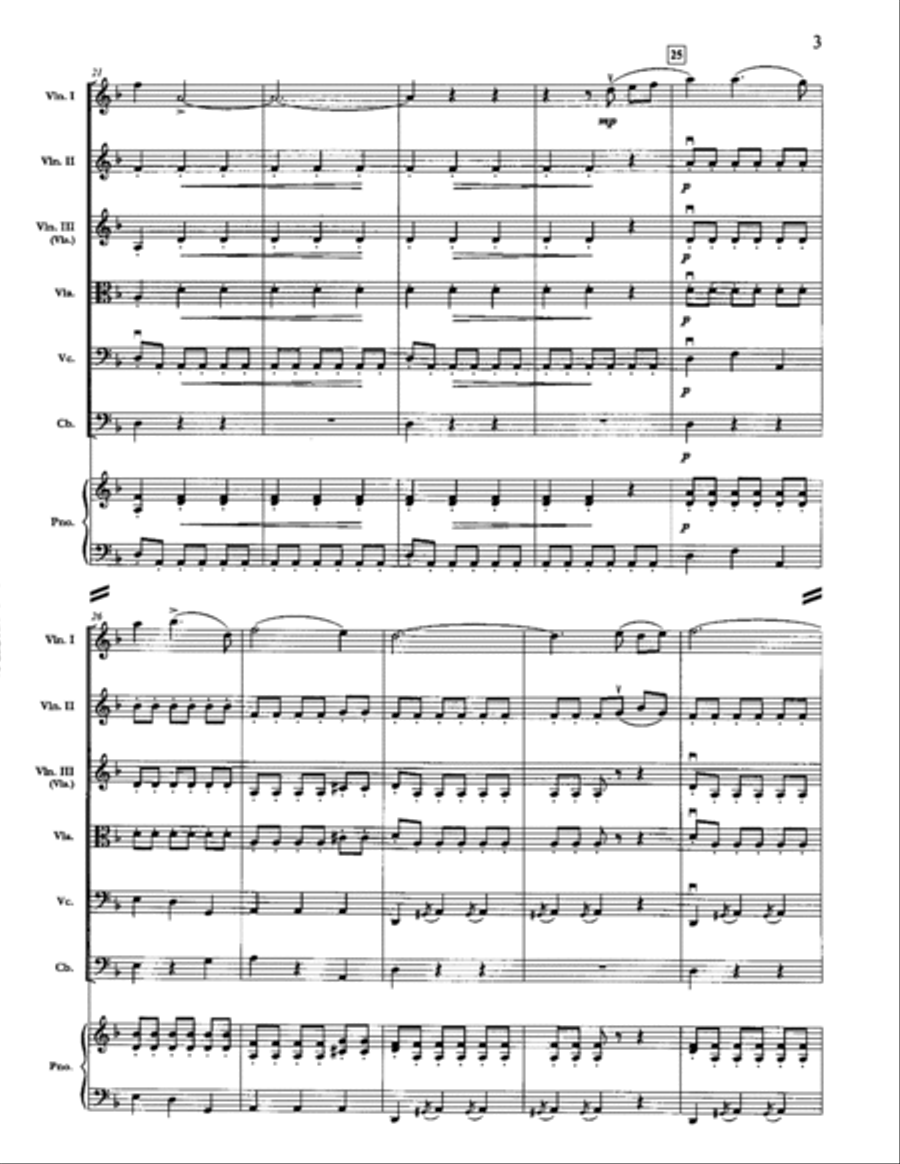 Spanish Dance No. 5 from Ten Spanish Dances: Andaluza Orchestra scores gallery preview page 4