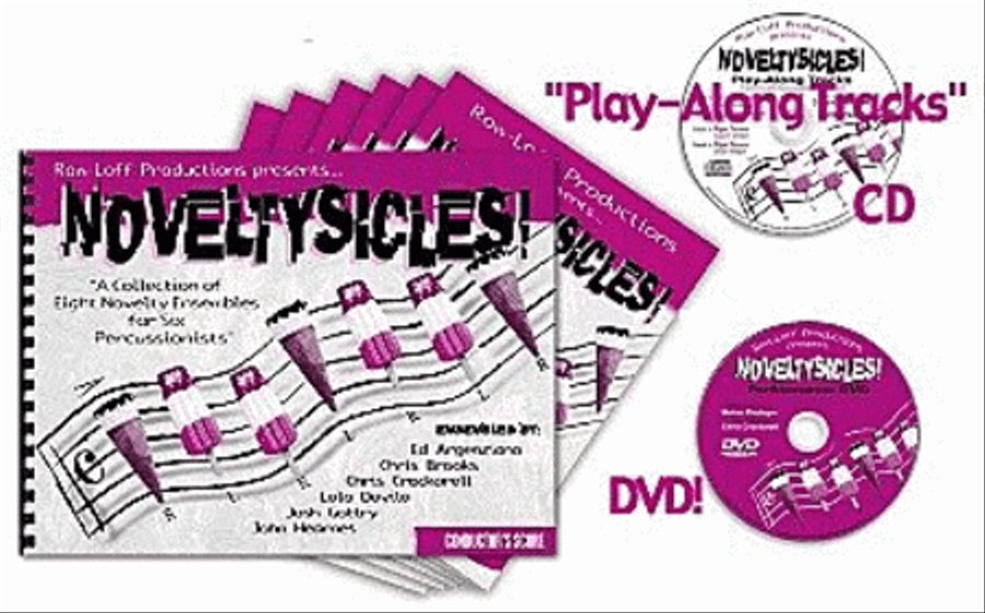 Noveltysicles - 8 Novelty Ensembles for 6 Young Percussionists Percussion Ensemble scores gallery preview page 1