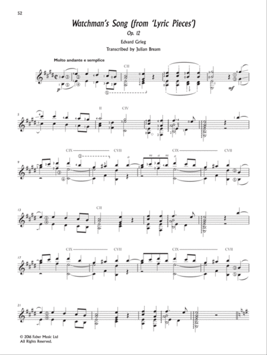 The Classical Guitar Collection Acoustic Guitar scores gallery preview page 6