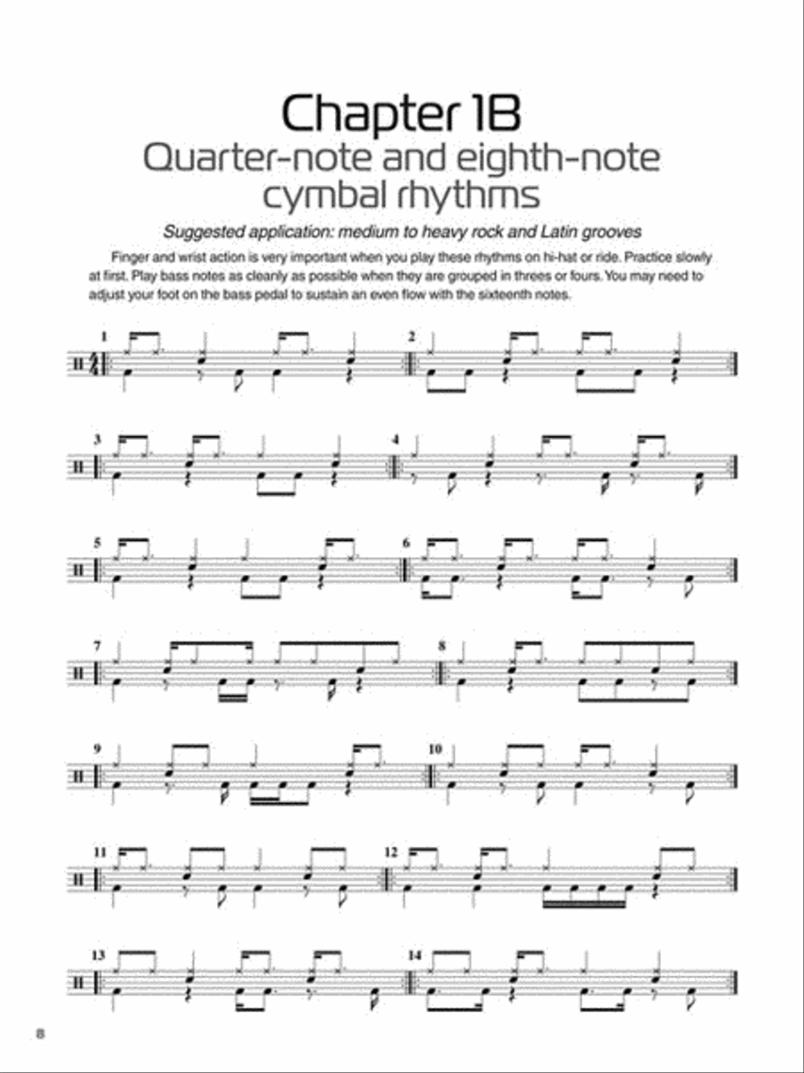 Independent Cymbal Rhythms Percussion scores gallery preview page 5