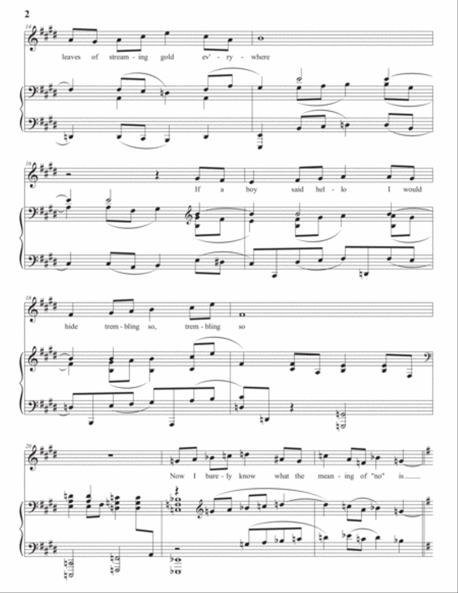 Once I Was Voice scores gallery preview page 3