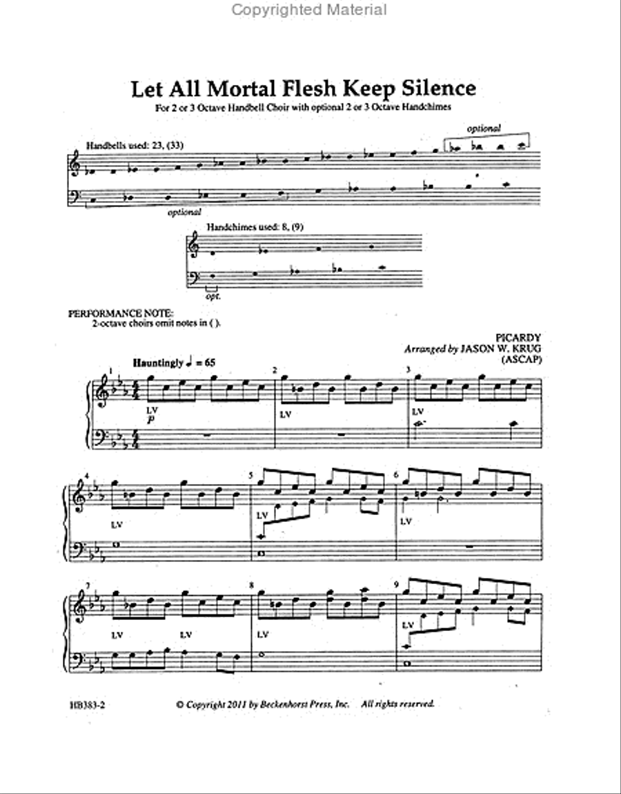Advent Triptych 2-3 octaves 3-Octaves scores gallery preview page 2
