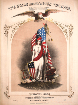 Book cover for The Stars and Stripes Forever. National Song
