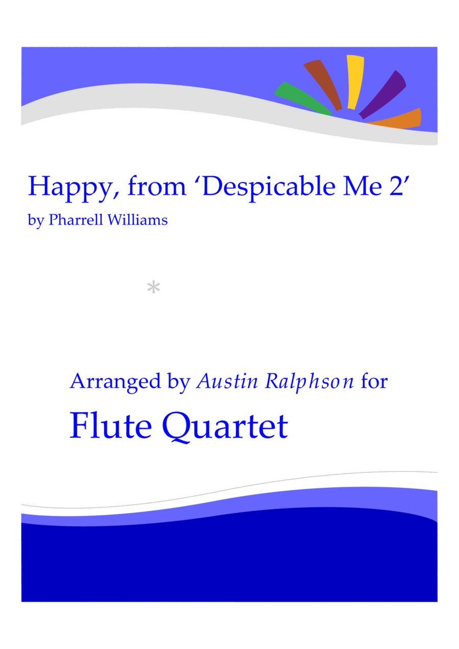 Happy Flute Quartet scores gallery preview page 1