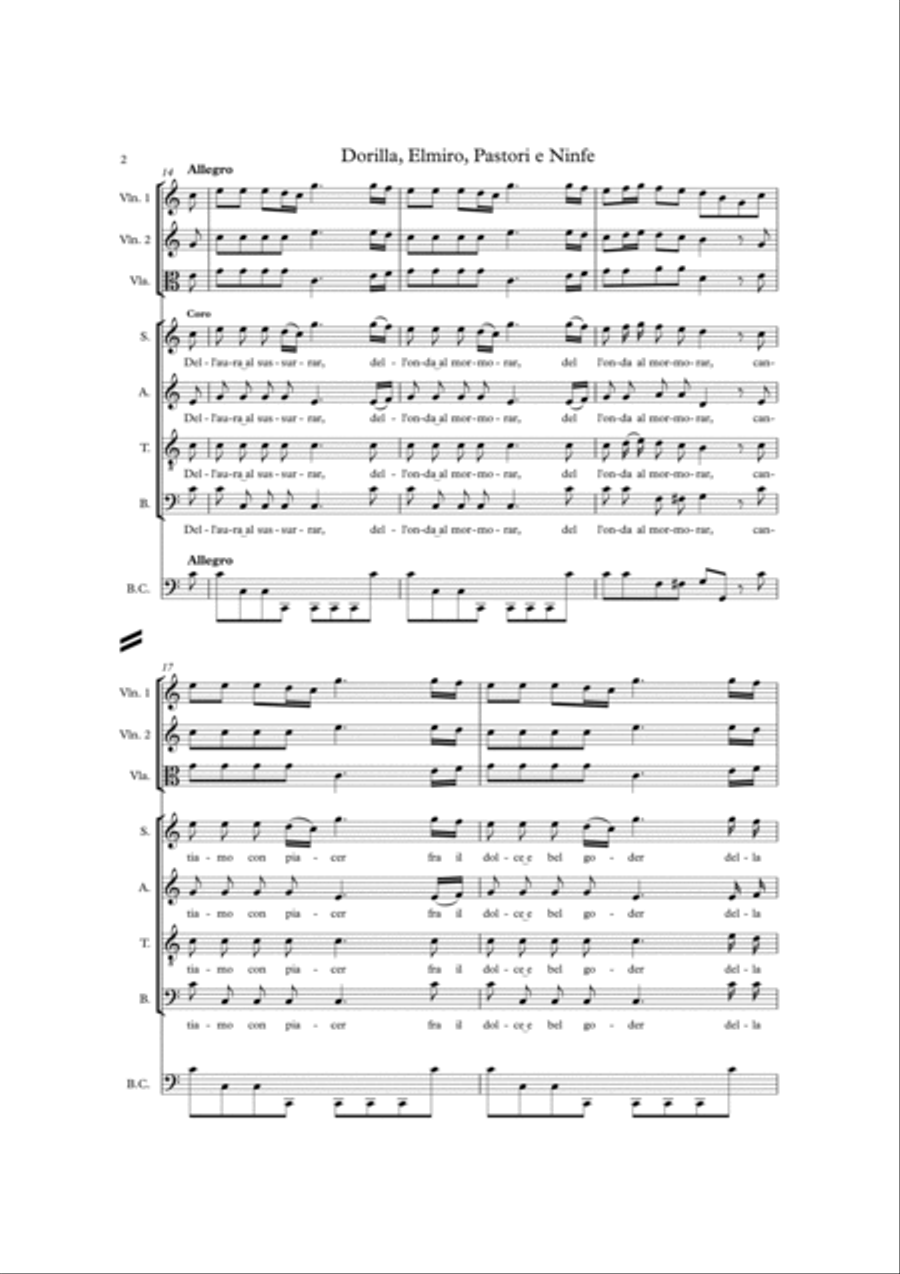 The Vivaldi Album - The most famous arias from Vivaldi's operas - Score Only Chamber Music scores gallery preview page 2