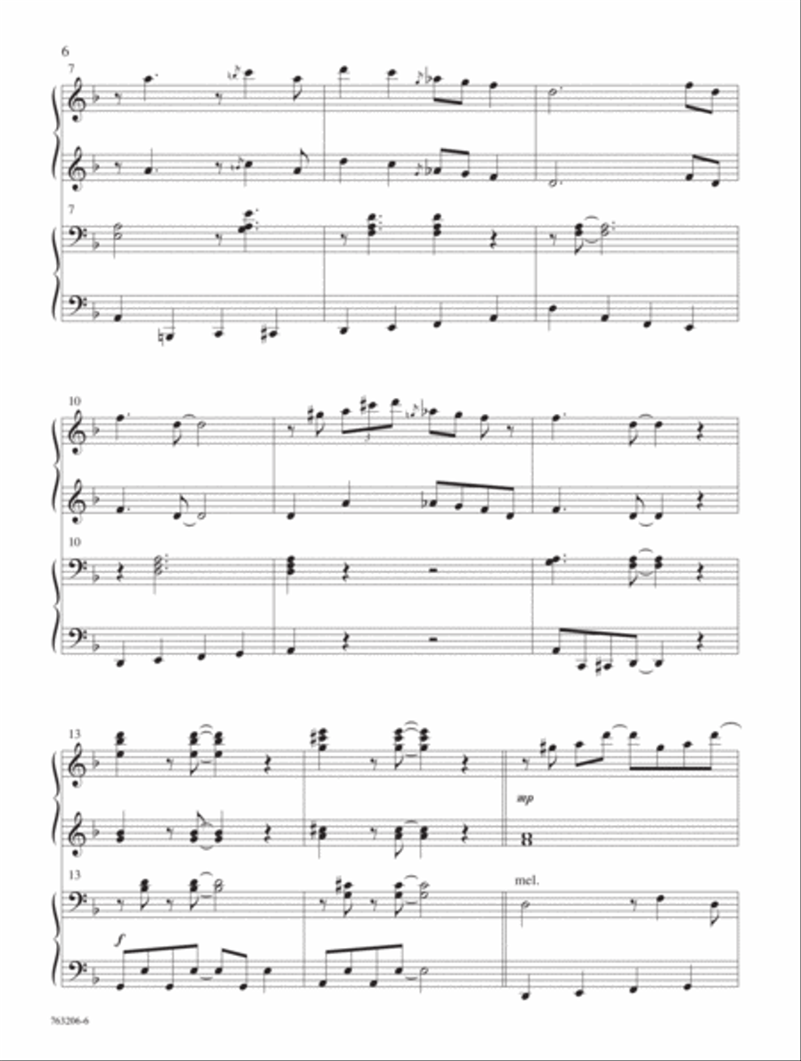 Piano Artistry for Four Hands Piano Duet scores gallery preview page 17