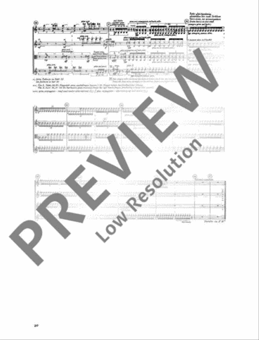 String quartet No. 2 String Quartet scores gallery preview page 21