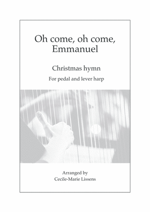 Book cover for Oh come, Oh come, Emmanuel (22-string harp)