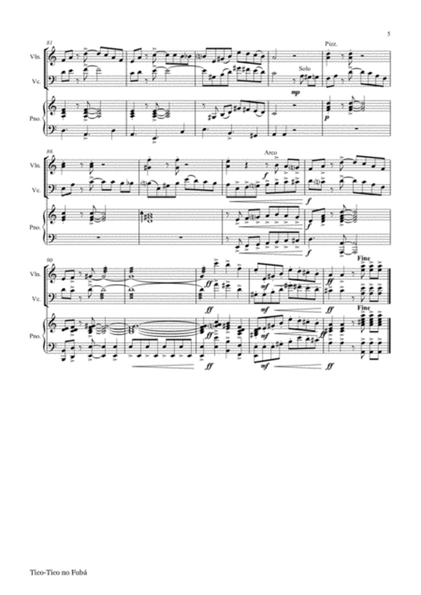Tico-Tico no Fubá - Choro - Piano Trio