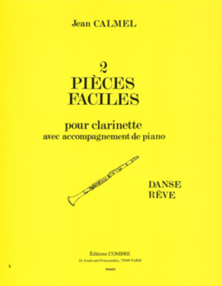 Pieces faciles (2): Danse - Reve