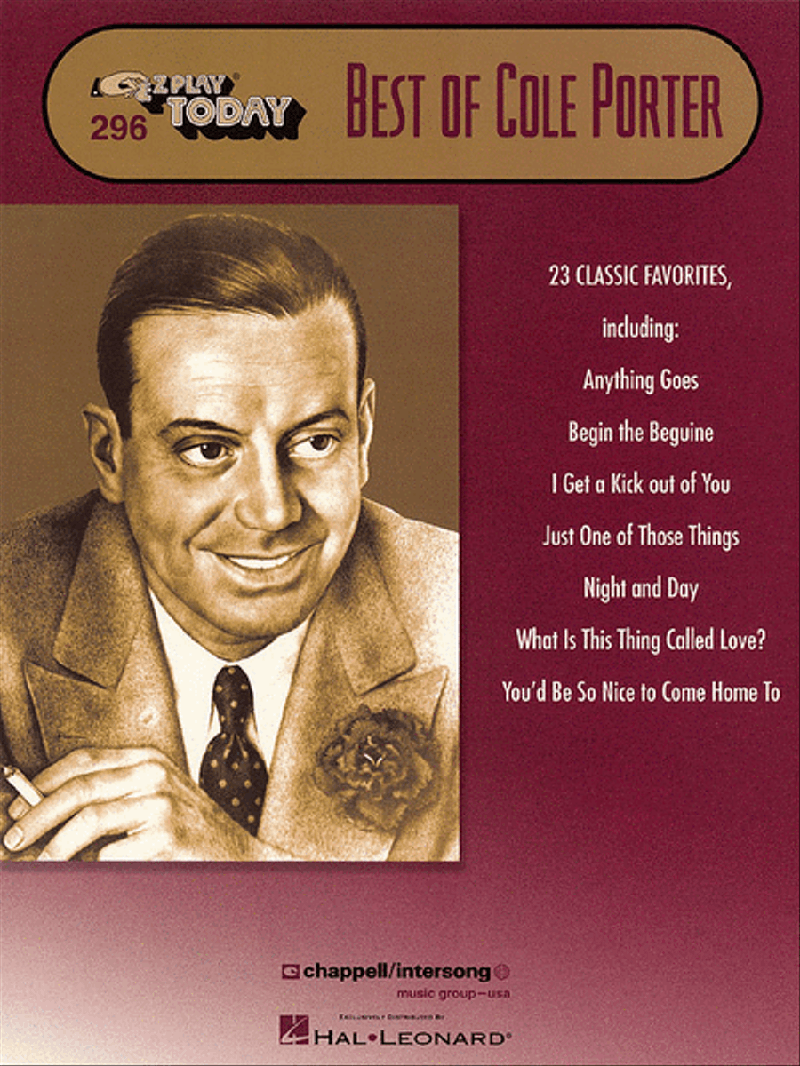 Best of Cole Porter Electronic Keyboard scores gallery preview page 1