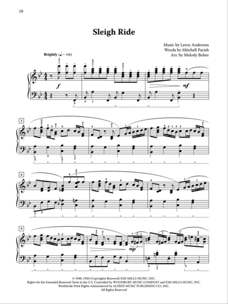 Popular Christmas Memories, Book 3 Piano Solo scores gallery preview page 4