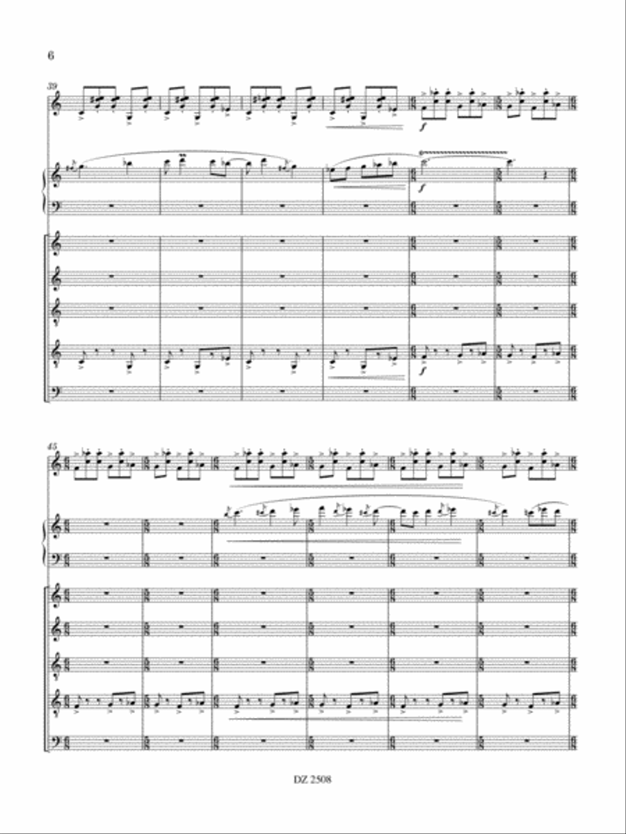 Concerto da Tolosa Orchestra scores gallery preview page 6
